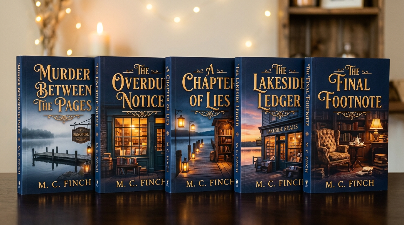 Cozy Mystery 5-Book Series Studio View